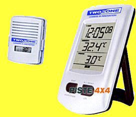 THERMOMETRE DIGITAL TWOZONE POUR REFRIGERATEUR