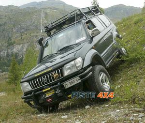 TOYOTA KZJ / KDJ 90 / 95 ARRIERE MEDIUM RESSORT KING SPRINGS