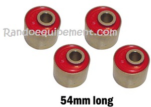 LAND ROVER DEFENDER / DISCO / RR 44 MM BAGUES DE TIRANTS AVANT EXCENTRES