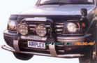 Protection de phare plexy 4x4 TOYOTA KZJ 90/95