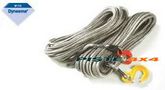 CORDE SYNTHTIQUE POUR TREUIL AVEC CROCHET ET GAINE L 40M / L 12MM 